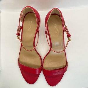 Michael Kors Red sexy heels